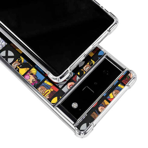 Marvel X-Men Pattern Google Pixel 6 Clear Case